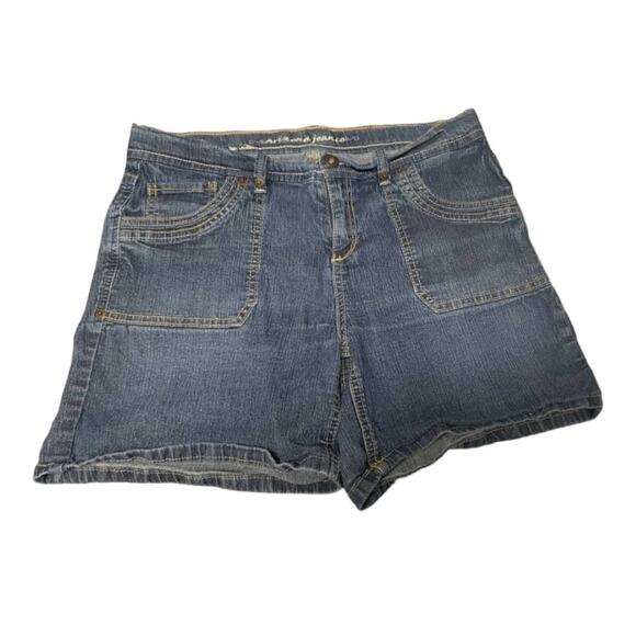 Arizona Jean Co. Dark Blue Jean Shorts | Size 18 1/2 Plus - Picture 1 of 6